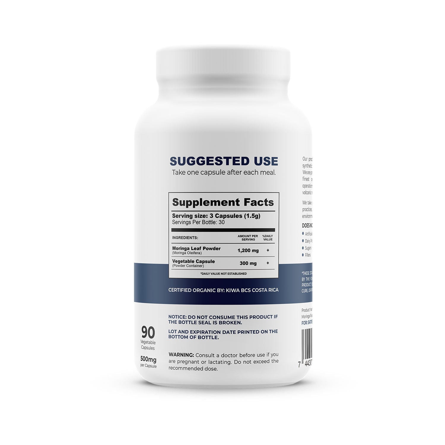 SATIETY NOW MORINGA CAPSULES