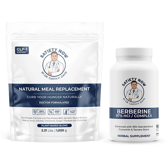 KIT SATIETY NOW MEAL REPLACEMENT SHAKE + BERBERINE NEW PRICE! | Satiety Now KIT SATIETY NOW MEAL REPLACEMENT SHAKE + BERBERINE NEW PRICE! | Satiety Now